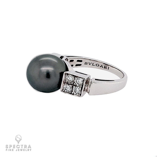 Bulgari Diamond and Pearl Demi-Parure: A Stunning Art Deco Tribute