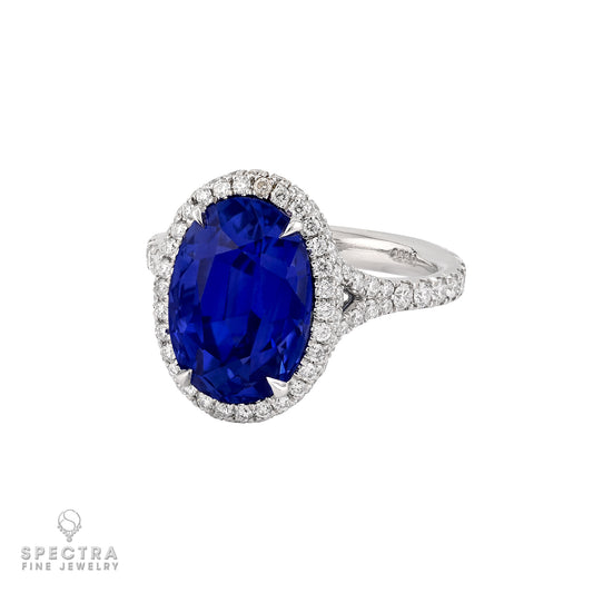 Spectra Fine Jewelry 8.0 ct. Ceylon Royal Blue Sapphire Ring