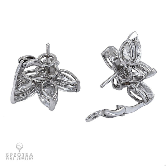 Spectra Fine Jewelry 10.33 cts. Diamond Cluster Button Stud Earrings