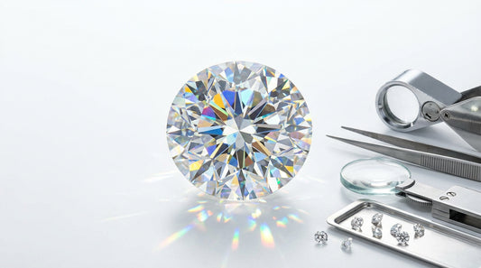 Large brilliant-cut diamond — diamond recutting expertise at Spectra Fine Jewelry