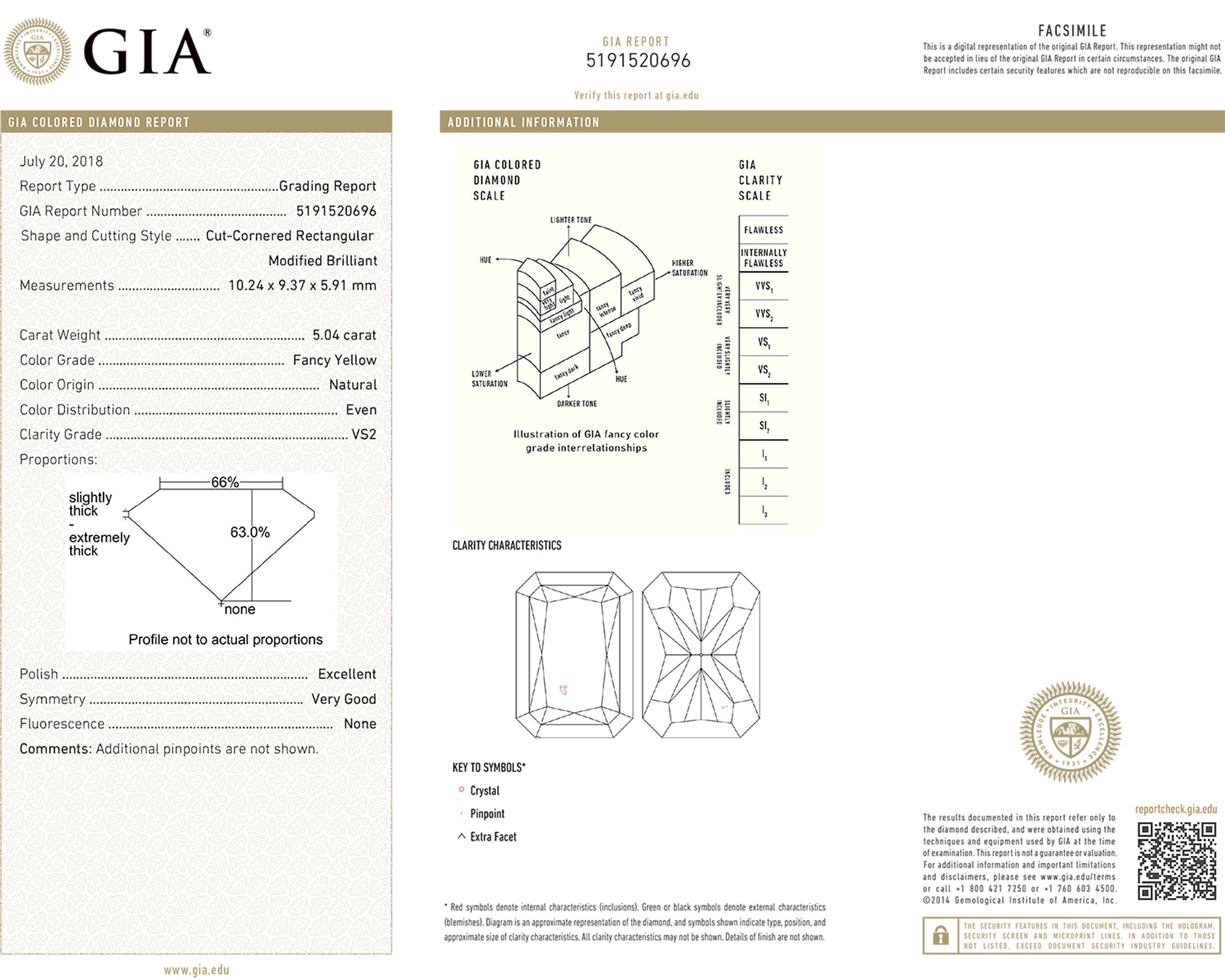 Spectra Fine Jewelry GIA Certified 5 Carat Each Stud Earrings
