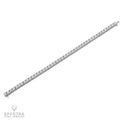 13.0 ct. Diamond Tennis Bracelet in 14K White Gold