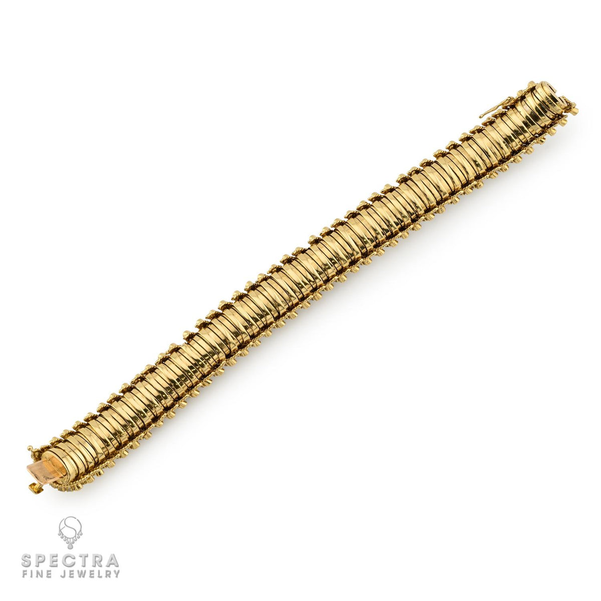 Van Cleef & Arpels Vintage 22ct Diamond Ropetwist Bracelet