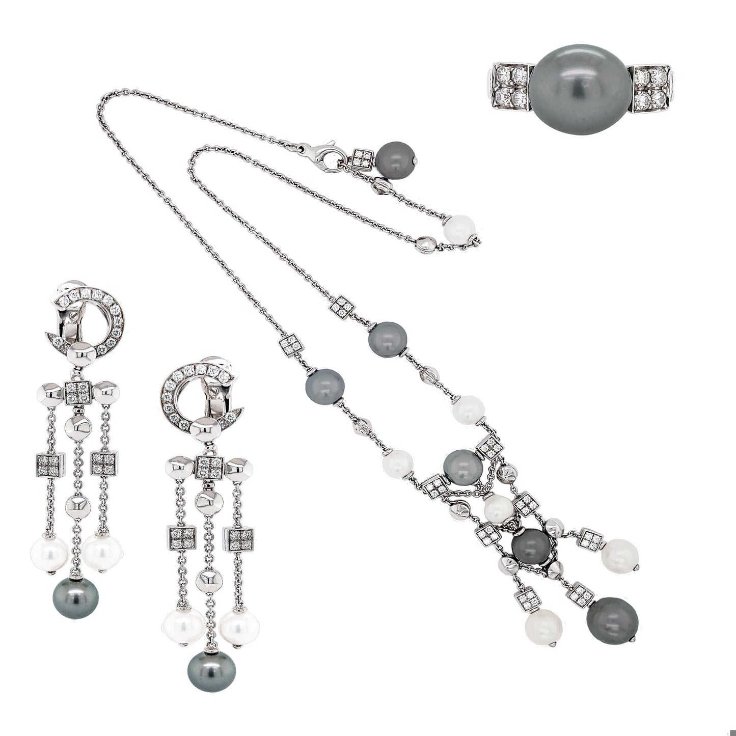 Bulgari Diamond and Pearl Demi-Parure: A Stunning Art Deco Tribute