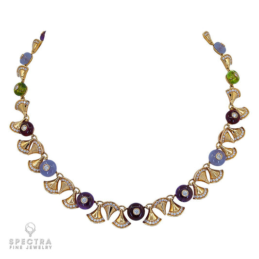 Bulgari's Divas' Dream Colored Gem Necklace