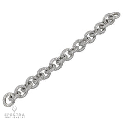 Diamond Pave Chain Link Bracelet | Spectra Fine Jewelry