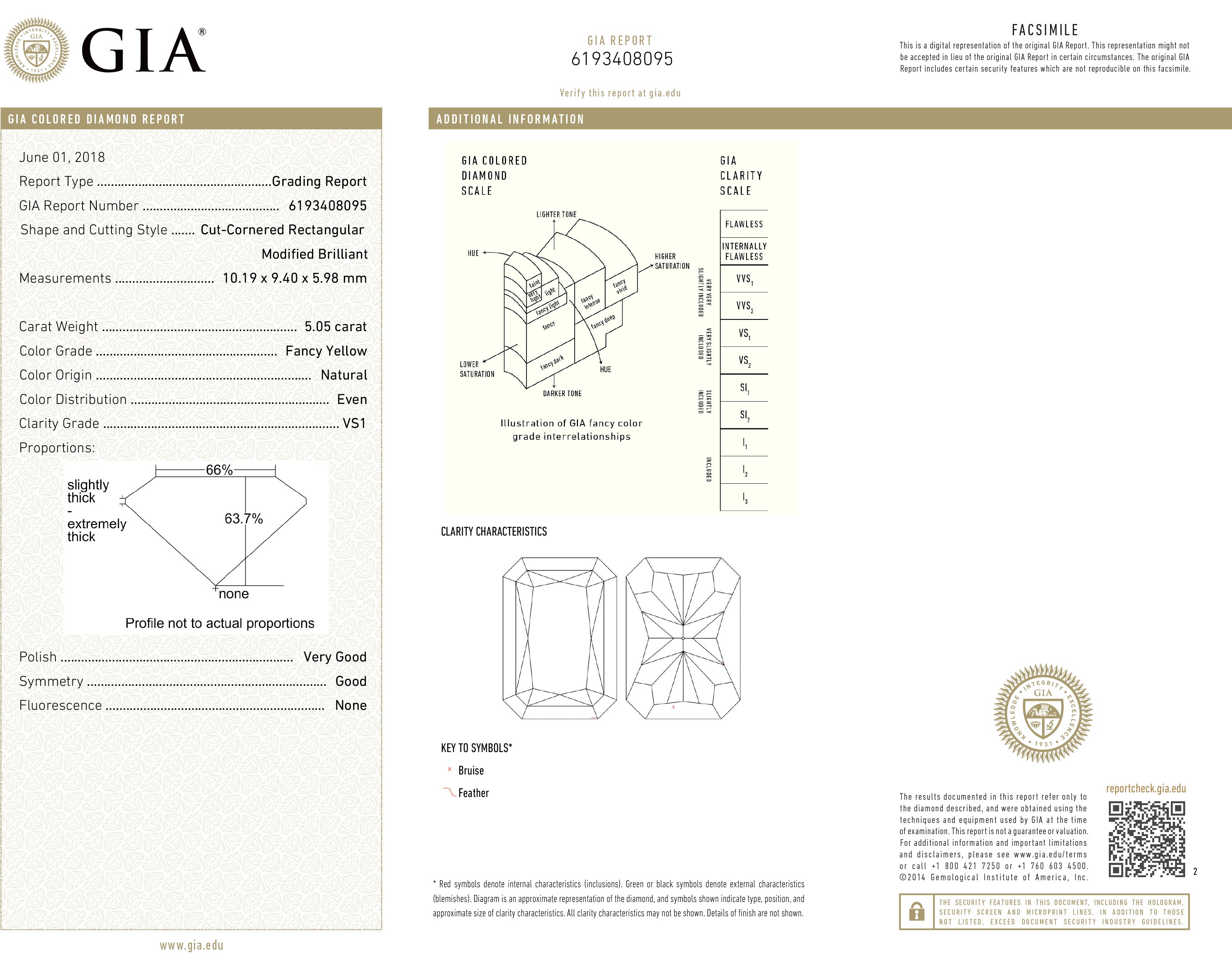 Spectra Fine Jewelry GIA Certified 5 Carat Each Stud Earrings - view 3