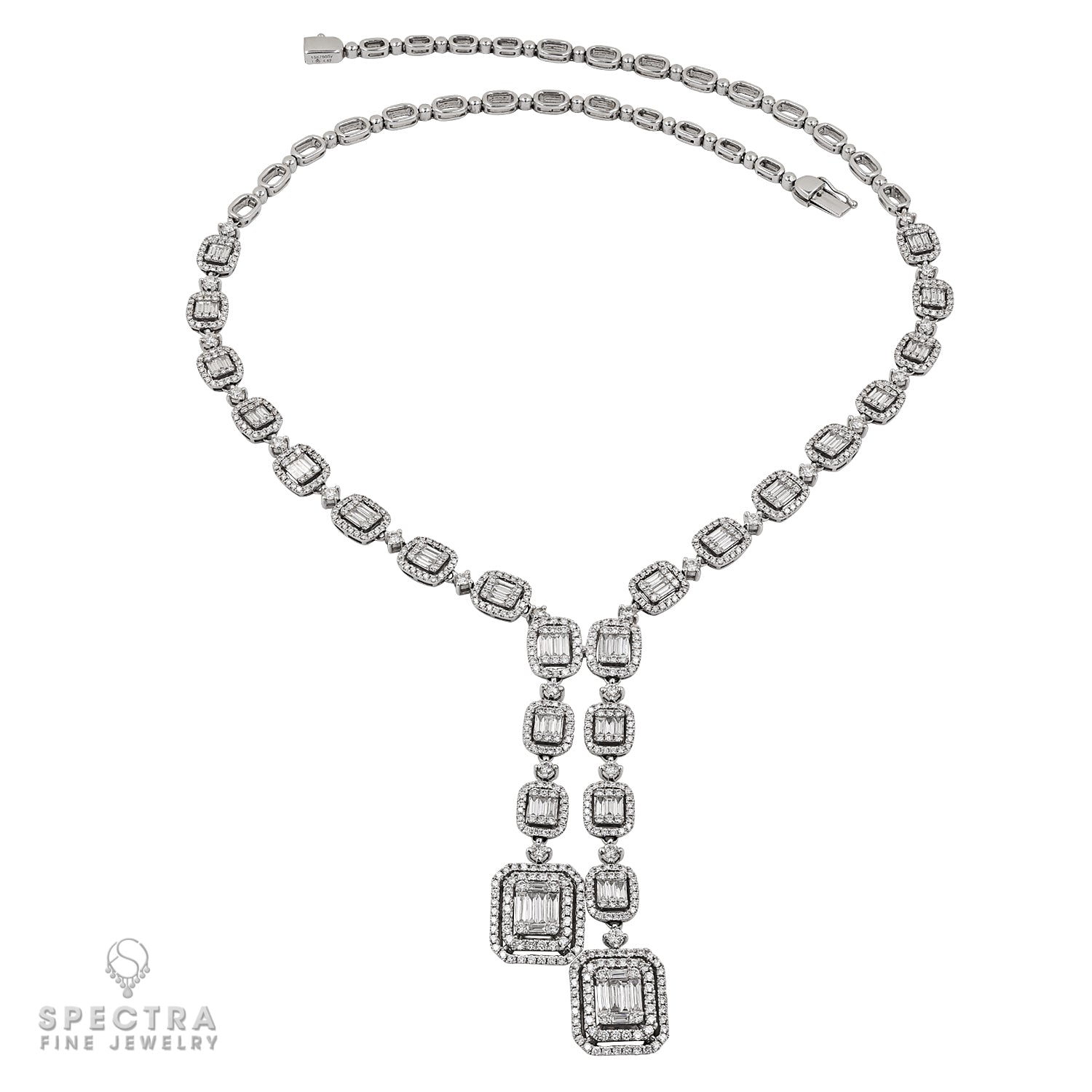 Spectra Fine Jewelry Diamond Cascade Necklace - view 2