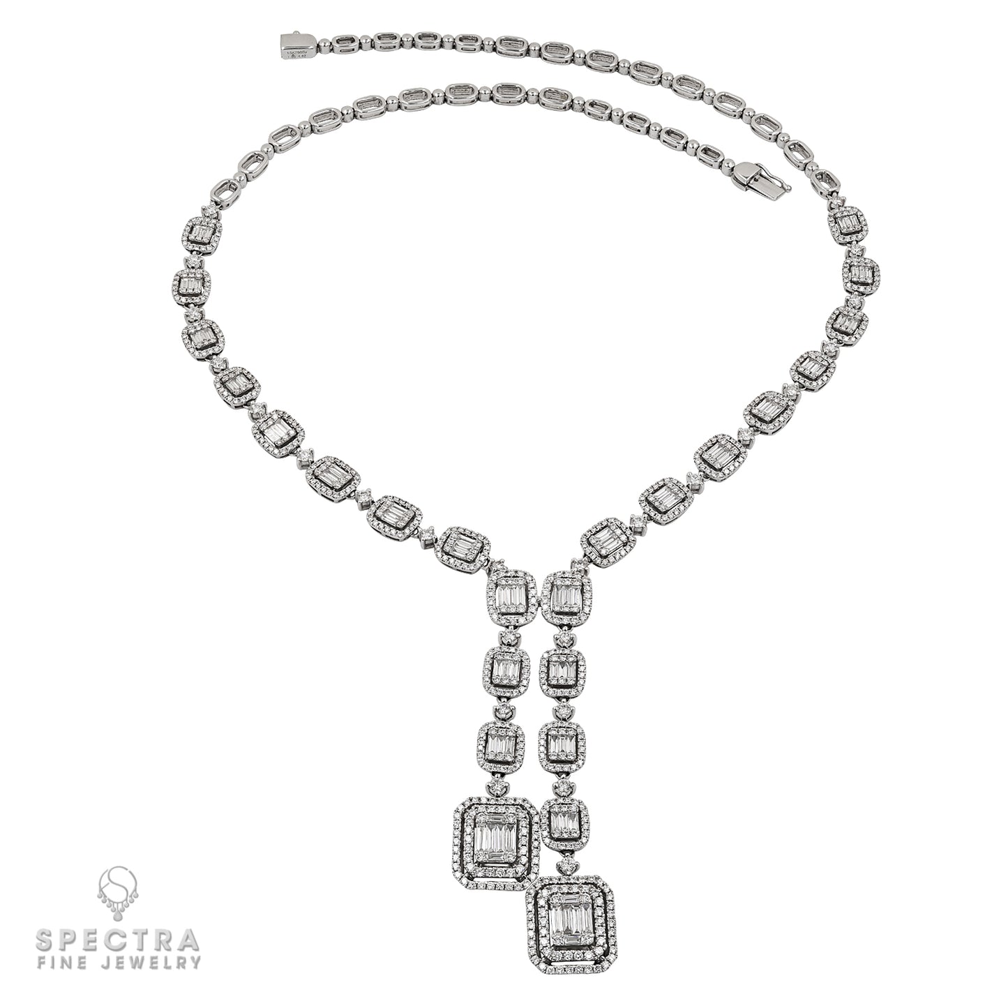 Spectra Fine Jewelry Diamond Cascade Necklace - view 2