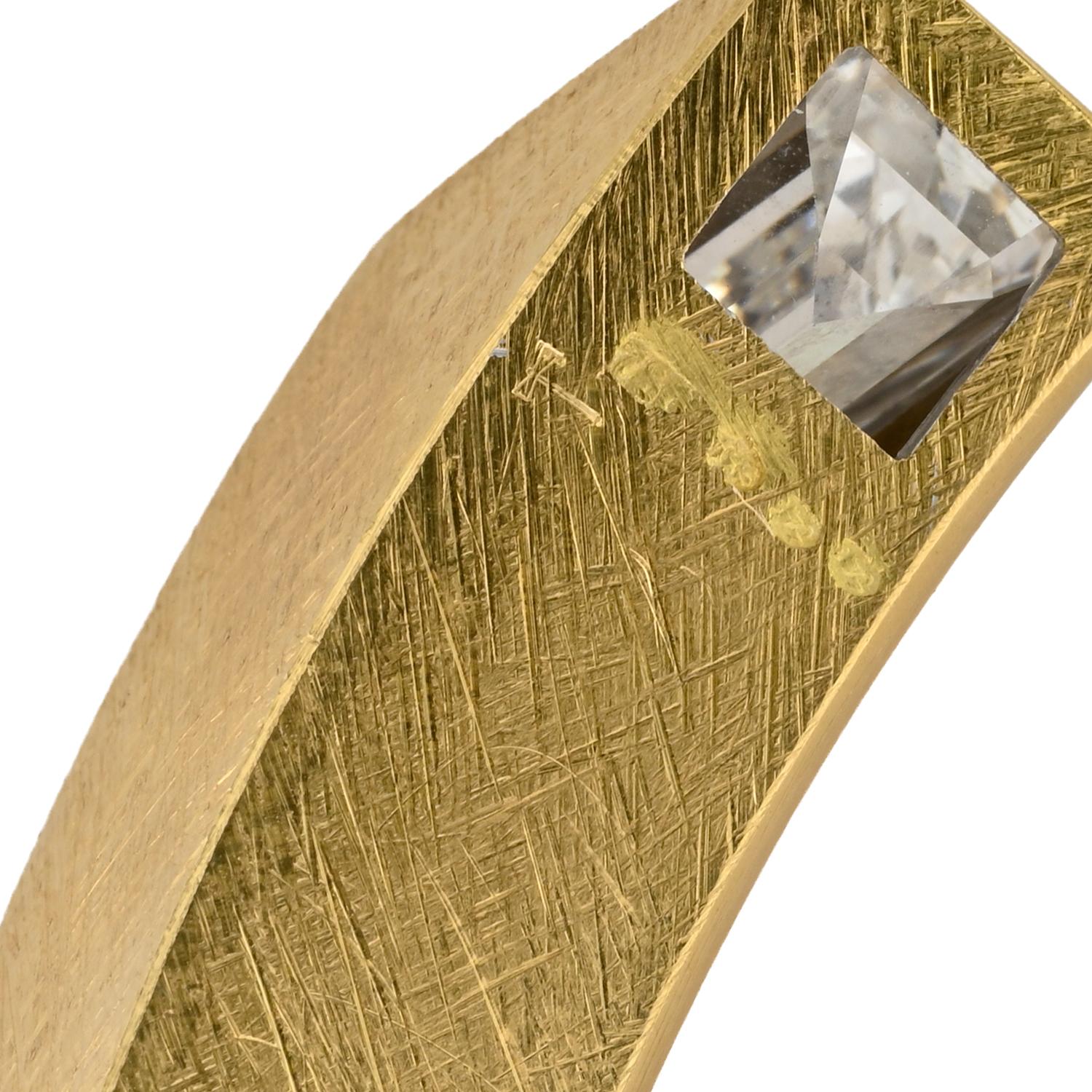 Schullin Seitner Manfred Seitner 4.09 Ct Diamond 18K Gold Torque Necklace