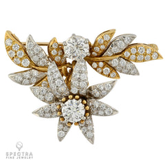 Tiffany & Co. Schlumberger Jasmine Diamond Brooch