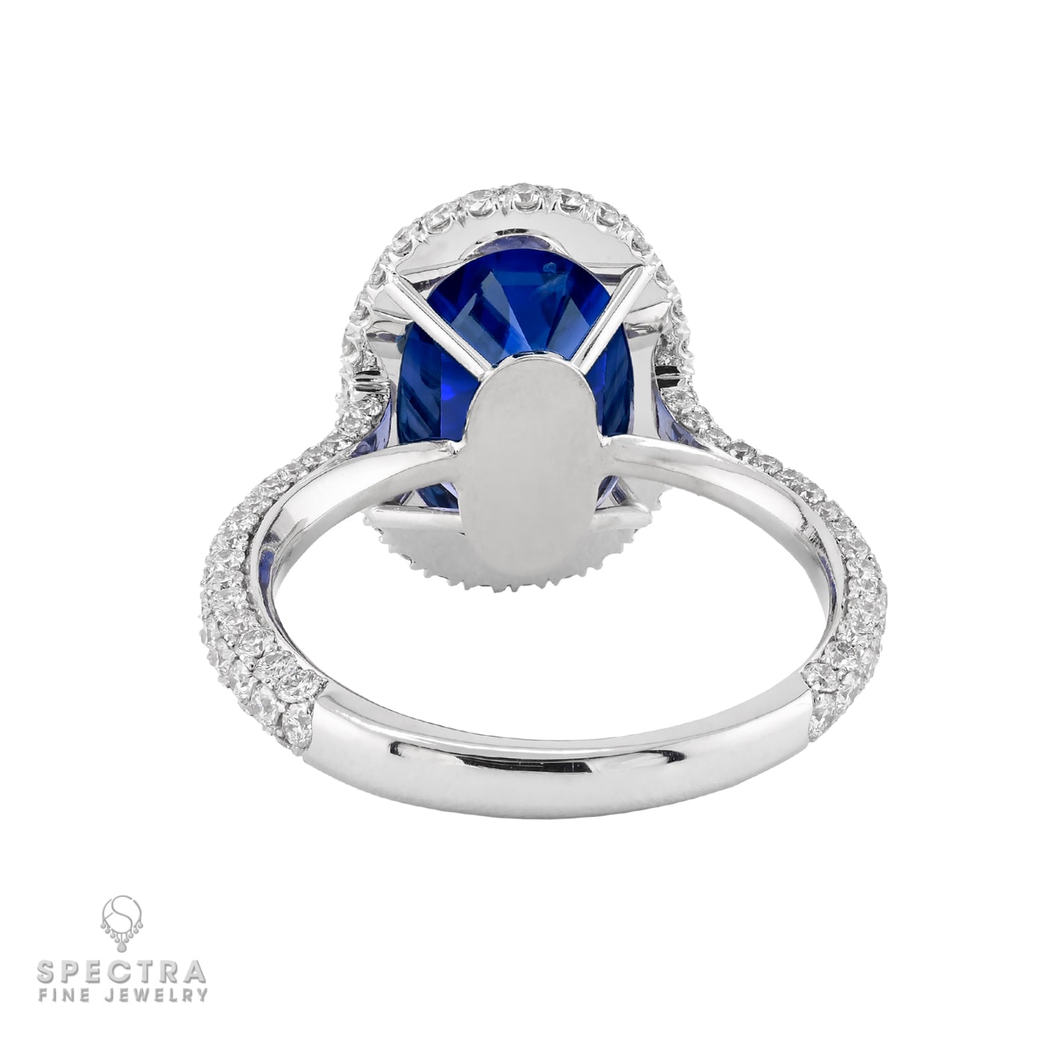 5.38 ct. Ceylon No Heat Sapphire Ring - Spectra Fine Jewelry