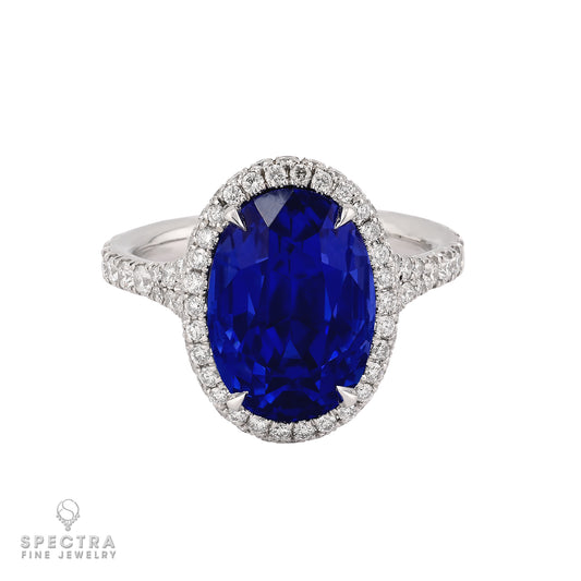 Spectra Fine Jewelry 8.0 ct. Ceylon Royal Blue Sapphire Ring