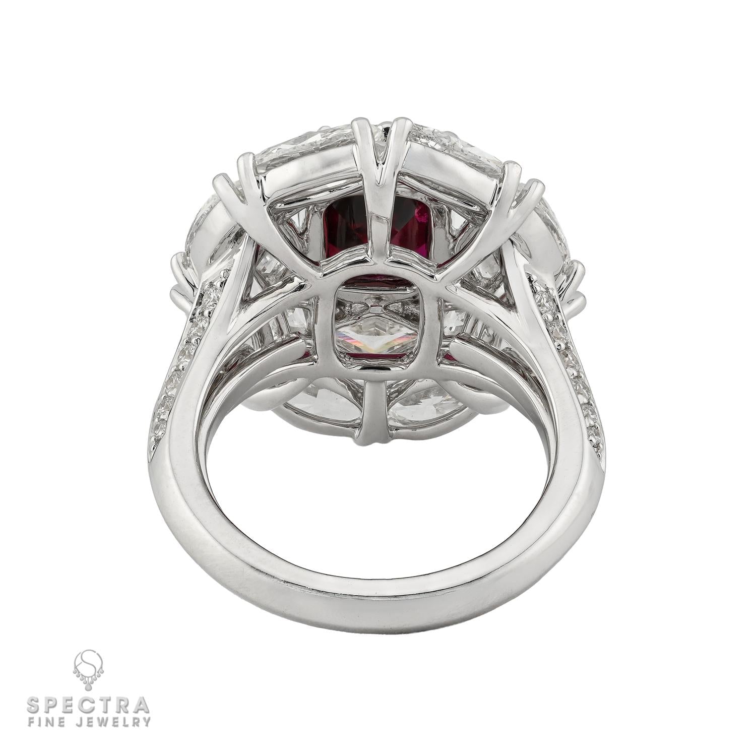 Spectra Fine Jewelry 3.15ct Thai Ruby & Diamond Ring