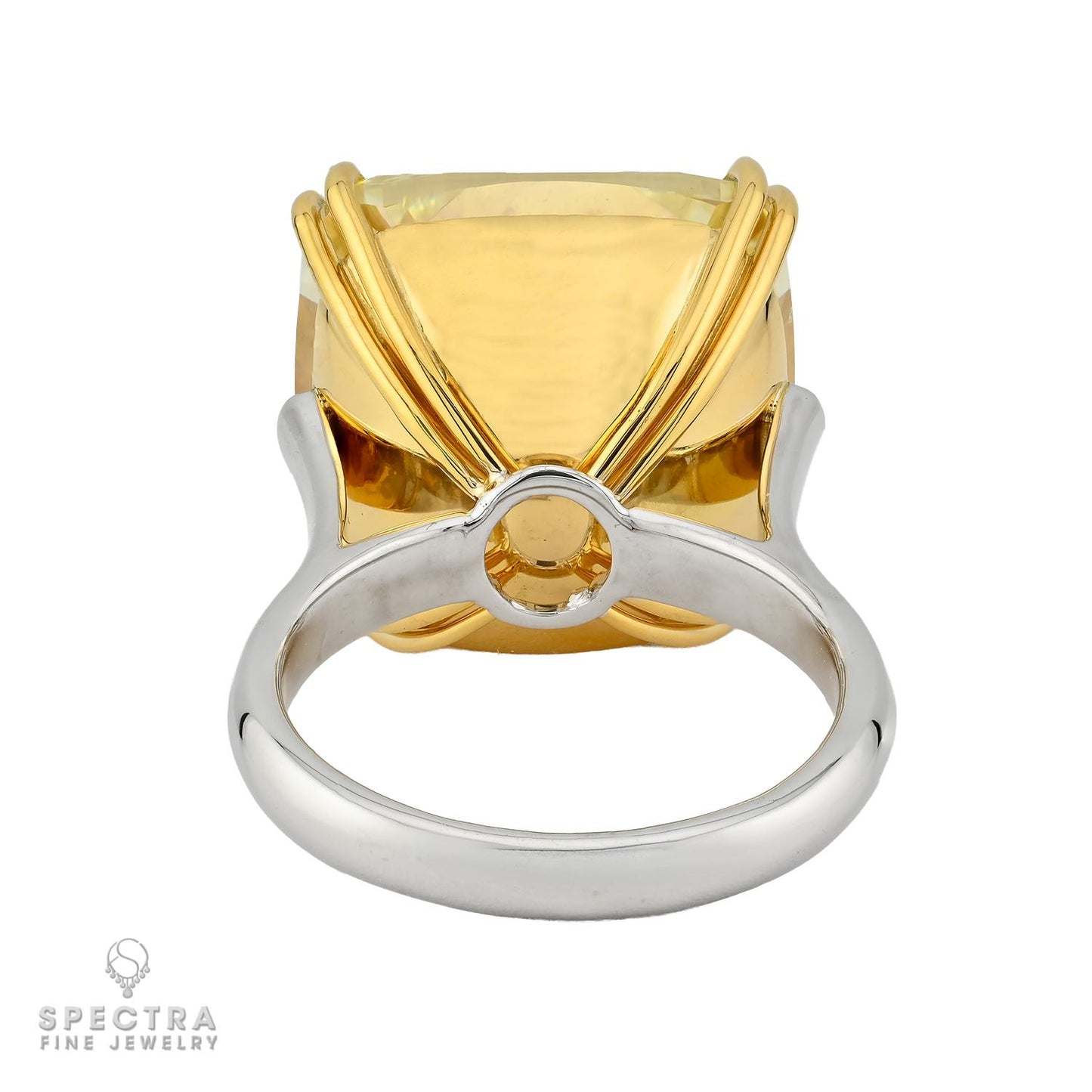 30.14ct Fancy Yellow Diamond Solitaire Ring by Spectra Fine Jewelry