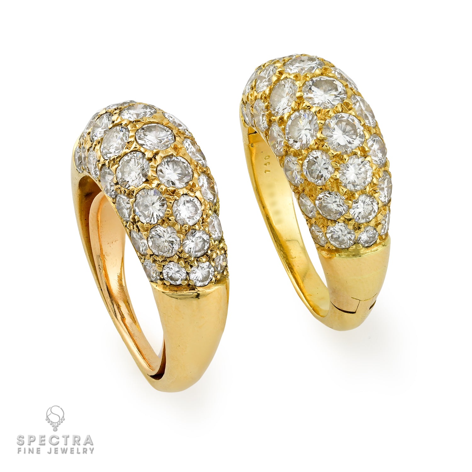 Van Cleef & Arpels Vintage Diamond  Rings 18K Gold