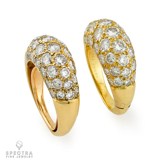 Van Cleef & Arpels Vintage Diamond  Rings 18K Gold