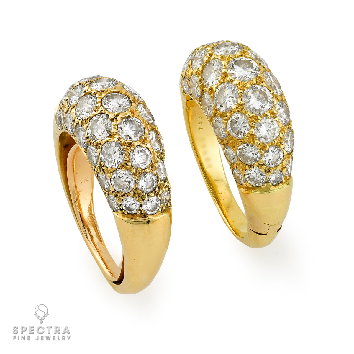 Van Cleef & Arpels Vintage Diamond  Rings 18K Gold