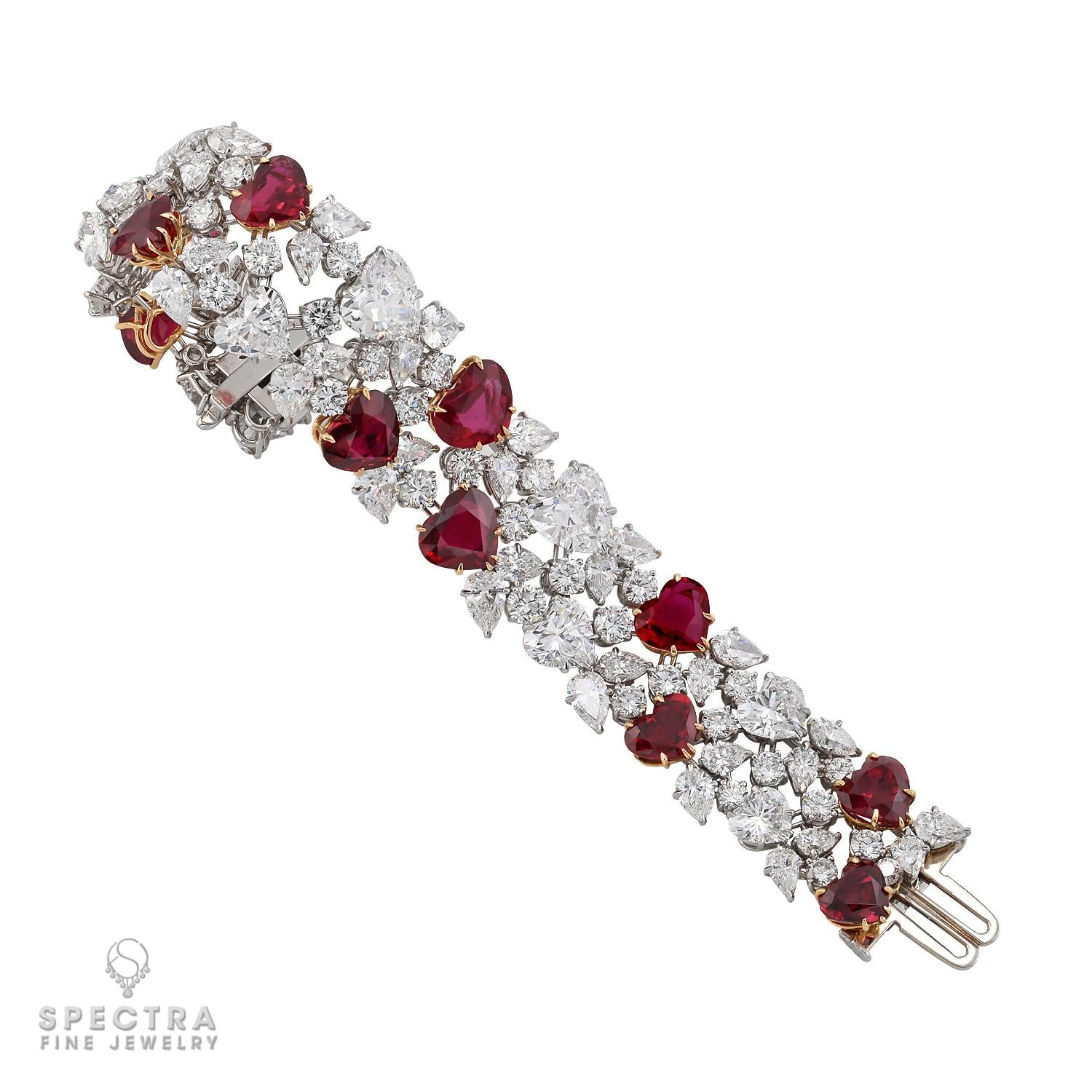 Harry Winston Ruby Diamond Necklace Suite | Signed Luxury Jewelry