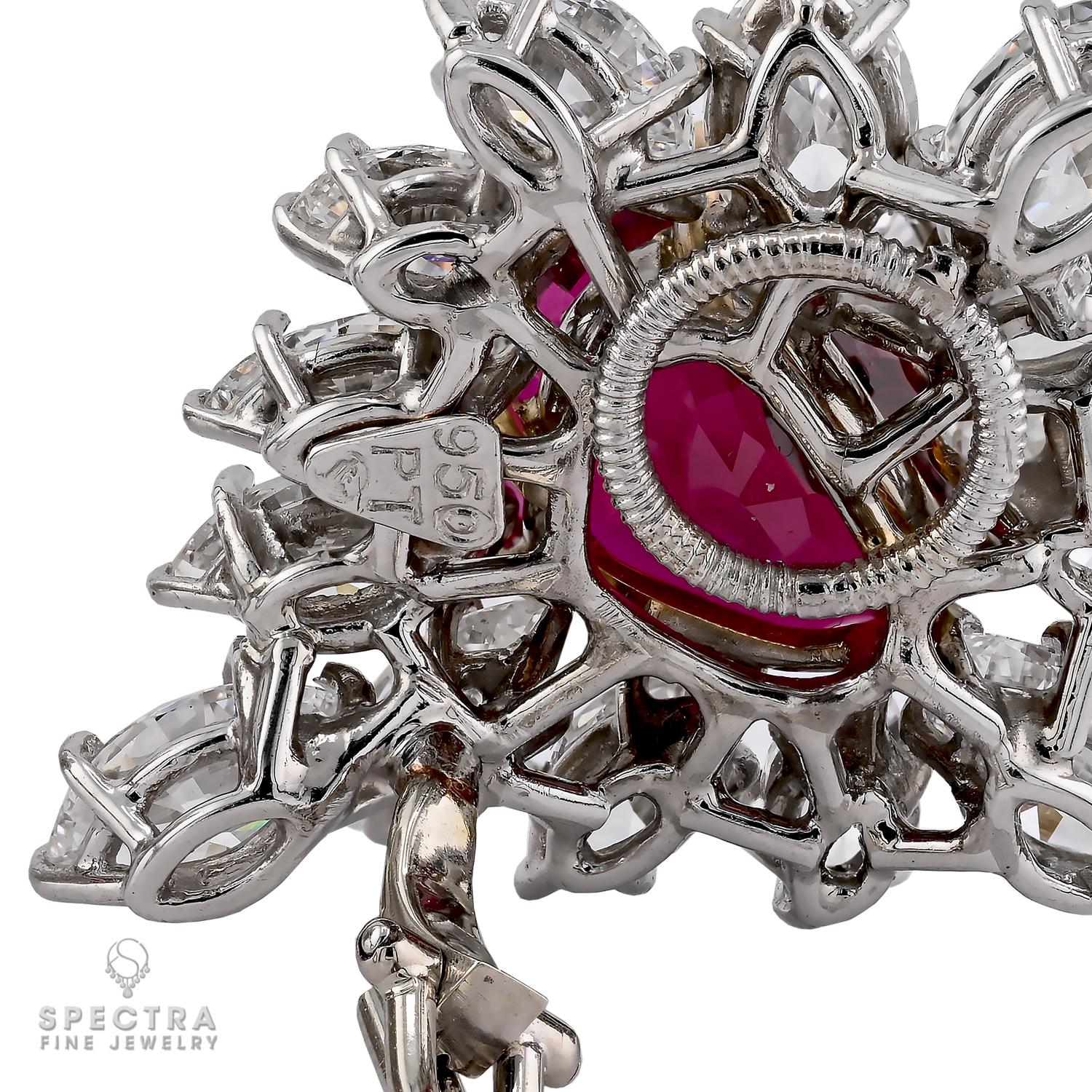 Harry Winston Ruby Diamond Necklace Suite | Signed Luxury Jewelry