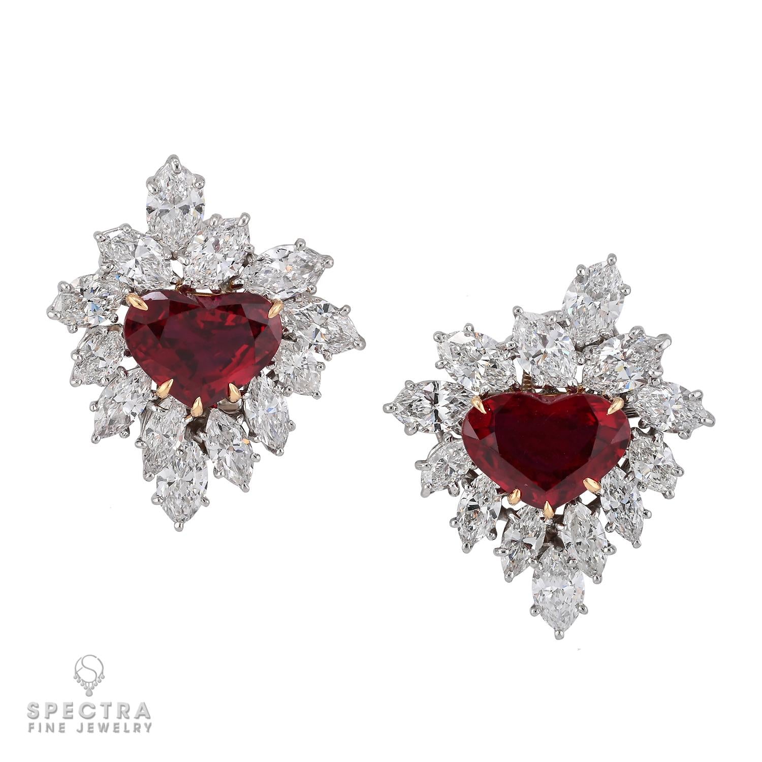 Harry Winston Ruby Diamond Necklace Suite | Signed Luxury Jewelry