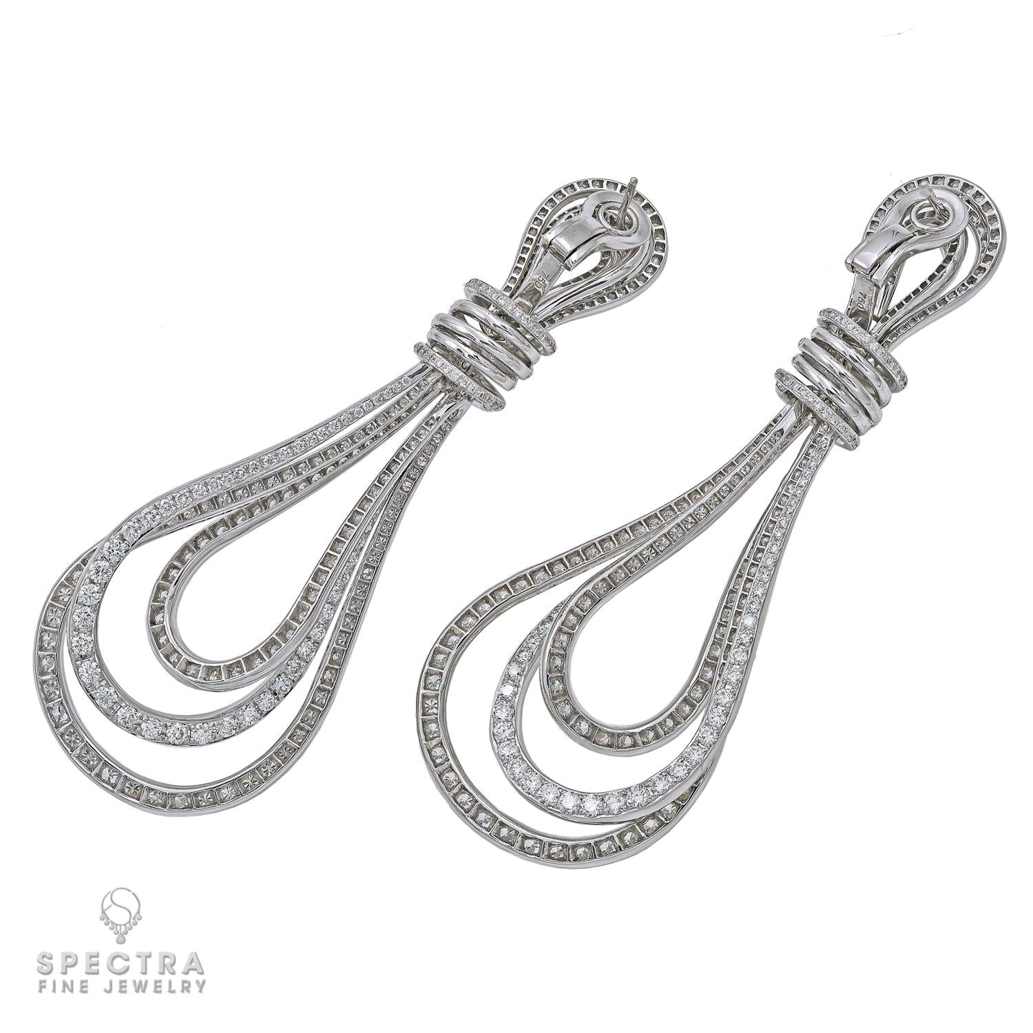 Spectra Fine Jewelry 13.92 cts. Large Rope Earrings