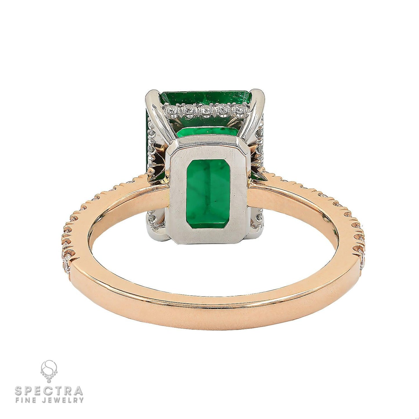 Spectra Fine Jewelry 3.22ct Himalayan Emerald Diamond Ring