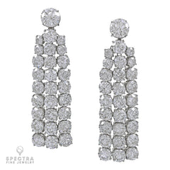 Spectra Fine Jewelry 49.80 cts. Diamond Chandelier Earrings