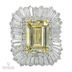 Spectra Fine Jewelry 9.01ct Brown Diamond Engagement Ring