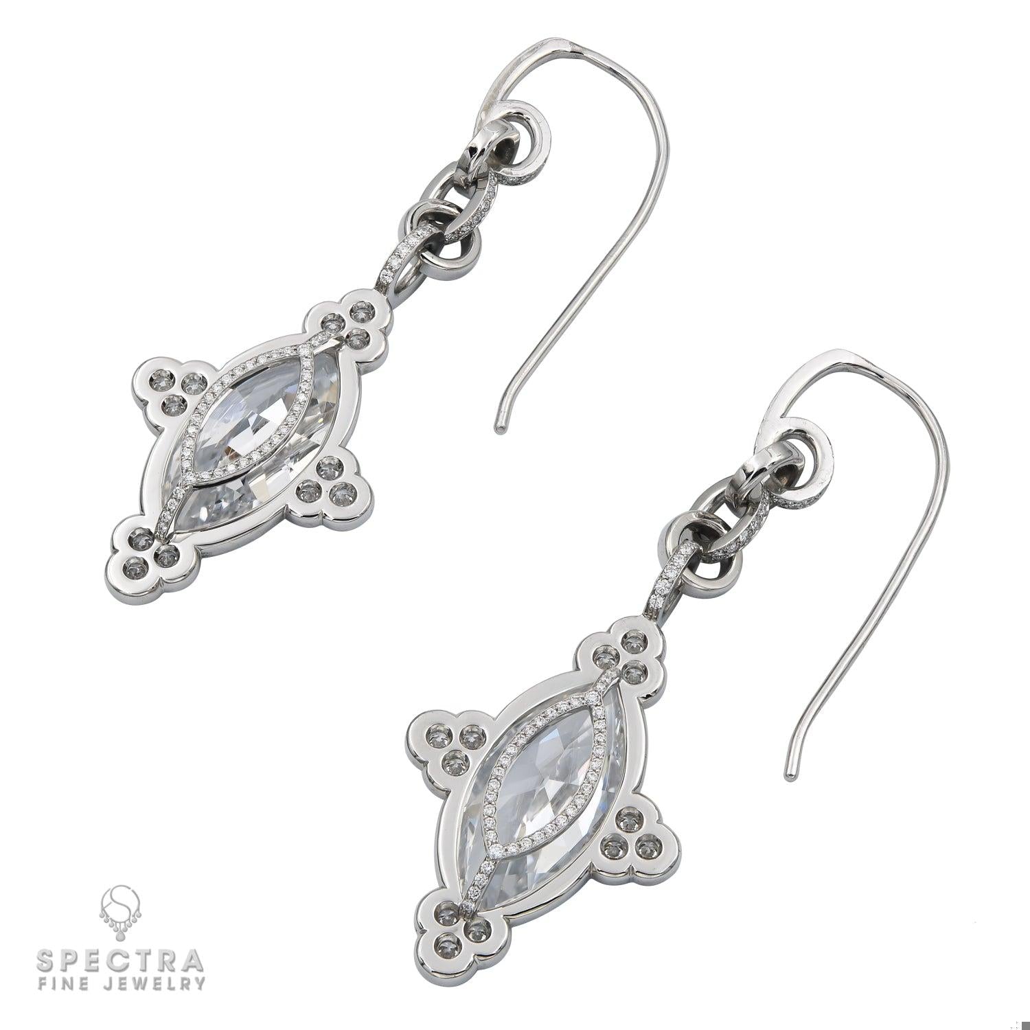 Spectra Fine Jewelry Marquis Diamond Drop Earrings