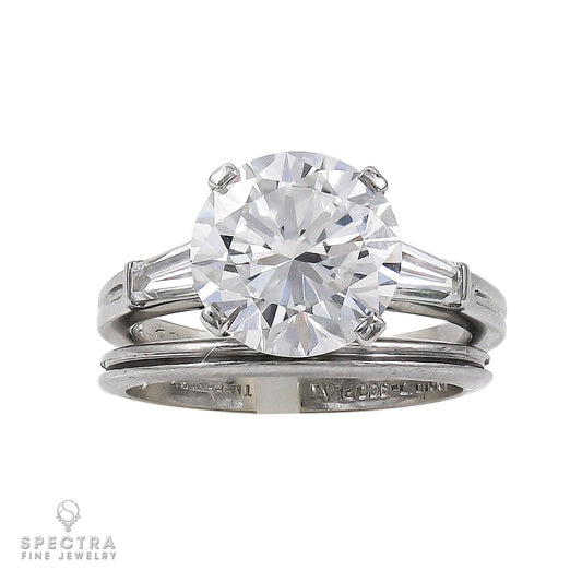 Tiffany Three Stone Diamond Engagement Ring