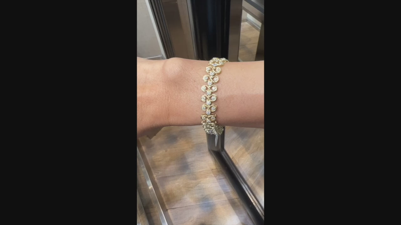 2.61 ct Diamond Tennis Bracelet in 14K White Gold – Spectra Fine Jewelry