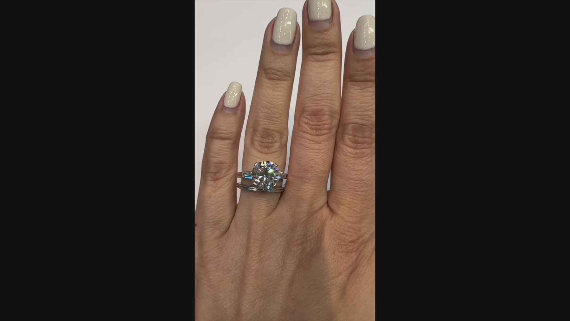 Tiffany Three Stone Diamond Engagement Ring