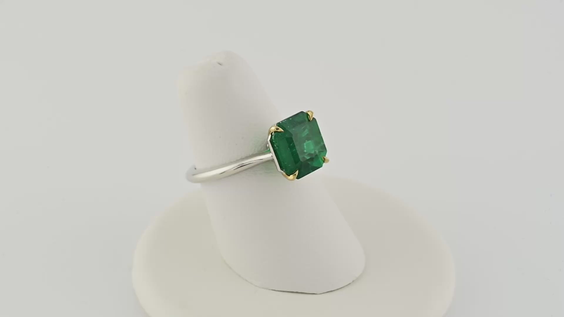 Spectra Fine Jewelry 3.48 cts. Emerald Ring